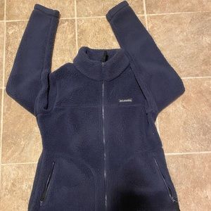 Dark Blue Fuzzy Columbia Fleece!